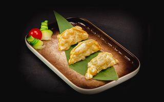 Ravioli fritti con maiale e verdure - 5 pezzi