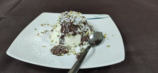 Pannacotta con Nutella e pistacchi