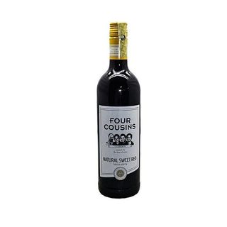 Four Cousins Natural Sweet Red Wine, 750ml