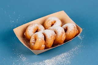 Пончики з цукровою пудрою (12шт/260г)