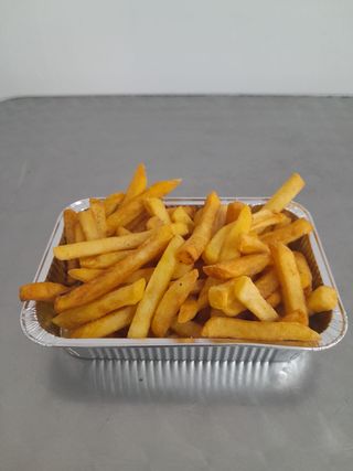 Bandeja de patatas fritas