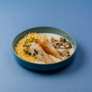 Куриная грудка c булгуром