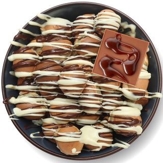 waffles bowl chcoclat