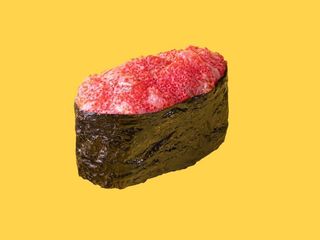 Гункан з лососем (65g)