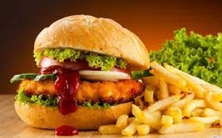 Chicken Burger Combo