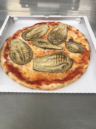 Pizza melanzane 