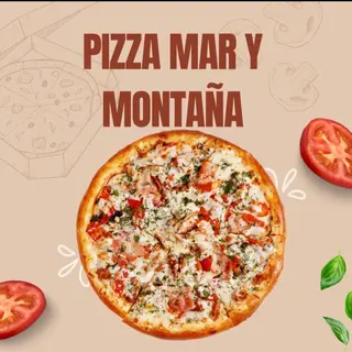 Pizza mar y montaña (32 cm.)