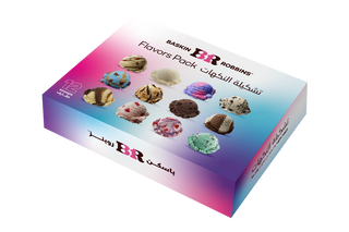 Flavors Pack - Buy 9 Kids Scoops & Get 3 Scoops FREE.