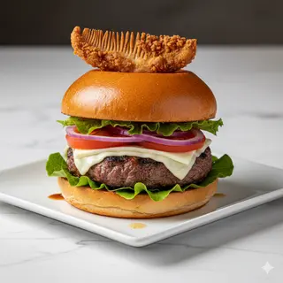 Hamburguesa La Moruna