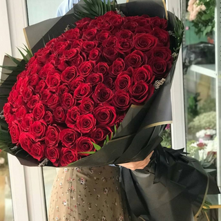 Bouquet De 100 Roses Rouges