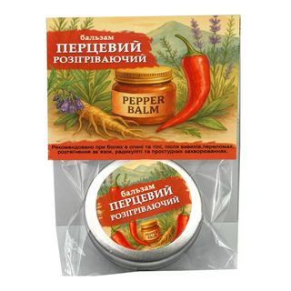 Бальзам  перцевий розігріваючий (10г)