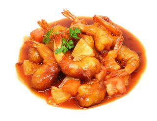 74 Gamberi agrodolce