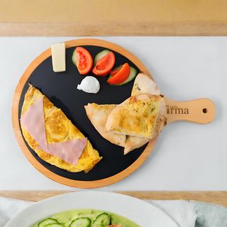 Omlet sa šunkom i pečurkama