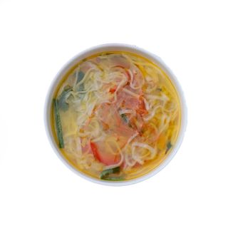 Домашняя лапша с курицей