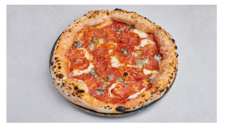 Spianata piccante i gorgonzola.