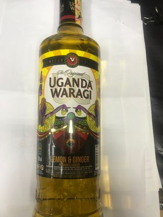UGANDA WARAGI LEMON & GINGER 750ml