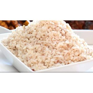 Ofada Rice and sauce 