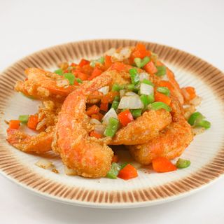 gambas al sal y pimienta