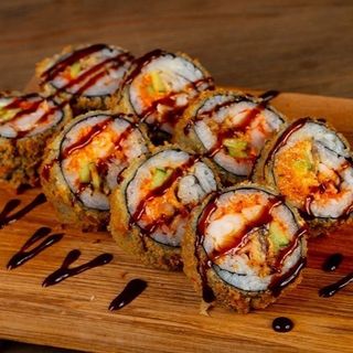 Uramaki Tempura de Salmon 8uds