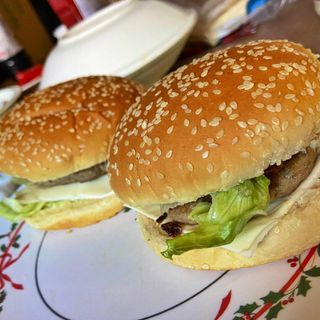 Hamburguesa de Pollo con Queso