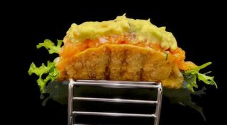 -225- Tacos Tartare Di Salmone 1 Pz