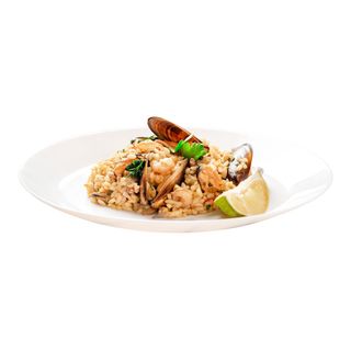 Arroz de bacalao y almejas (para 2 personas)