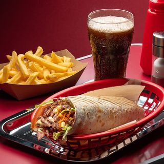 Комбо "Шаурма з яловичиною та фрішка"