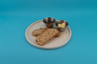 Tostada De Mantequilla Y Mermelada