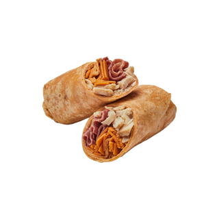 Wrap de pollo, bacon y queso