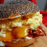 Bagel breakfast