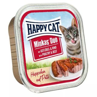 Happy Cat (Хеппі Кет) Minkas Duo Geflugel & Rind