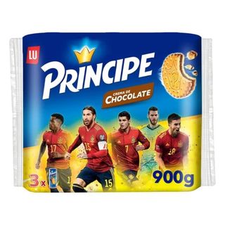 Galletas Rellenas Crema Chocolate Príncipe Pack 3 U 300 G