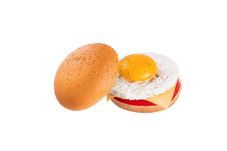 Ձվով բուրգեր պանրով