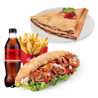 Meniu Doner Curcan mare+Clătită nutela