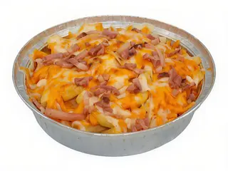 Patatas Con Cheddar Y Bacon