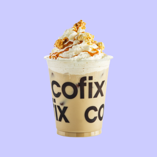 Iced Popcorn Latte M