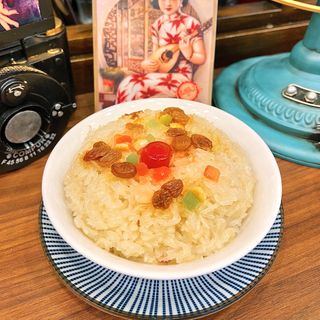 904 Riso con marmellata di soya al vapore 八宝饭