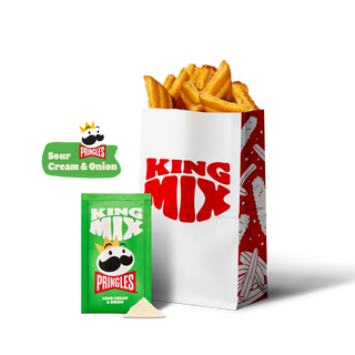 Batata Supreme Grande + King Mix Pringles