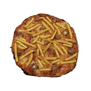 Salsiccia e patatine fritte