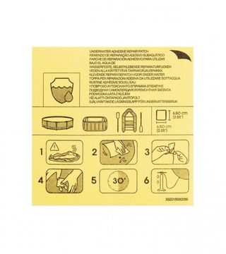 (201416) Zakrpe za bazen 6,5x6,5cm 62091