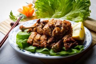 Anatra arrosto con aromi