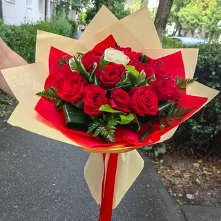 Buchet 17 trandafiri
