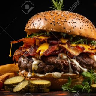 Menú Burger Big Iberian