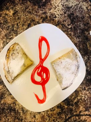 ბლინი შოკოლადით