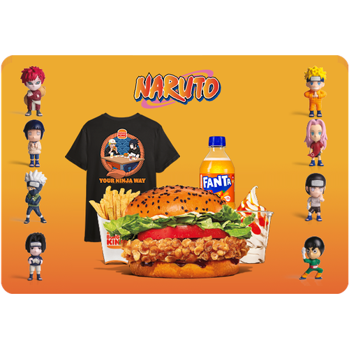 Menú Crispy Chicken® Sasuke Grande