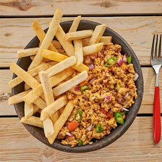 Sweet Potato Fries And Egg