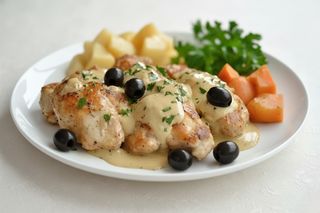 Lapin Aux Olives & Moutarde