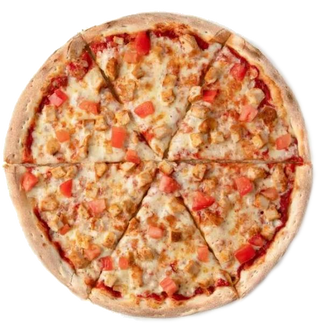 Пицца с курочкой с томатами (30 см.)