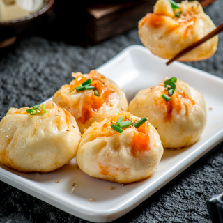 Shengjian bao di carne piastrta 5 pezzi