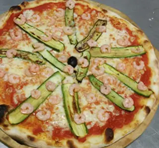 Gamberetti e zucchine maxi